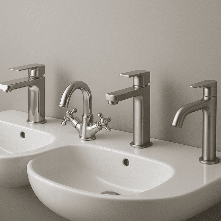 Rodzaje baterii łazienkowych – przegląd