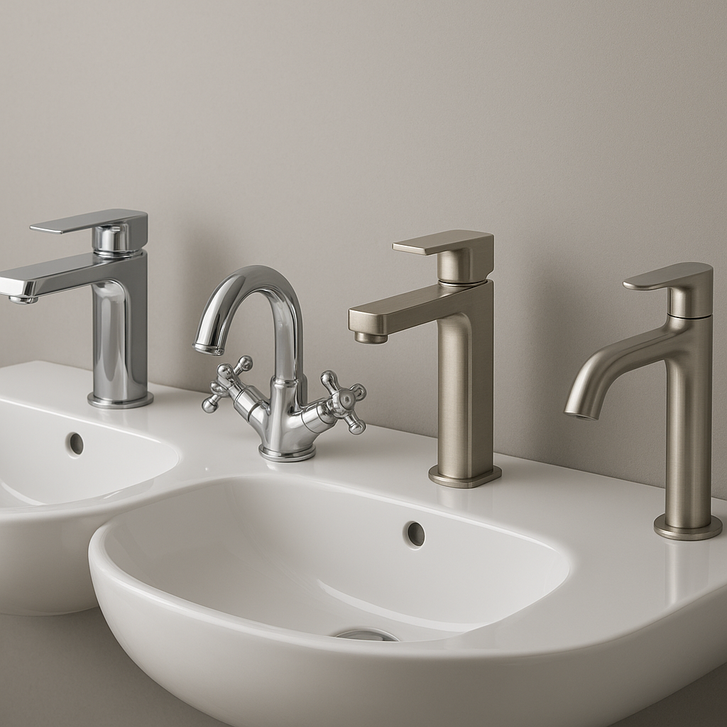 Rodzaje baterii łazienkowych – przegląd