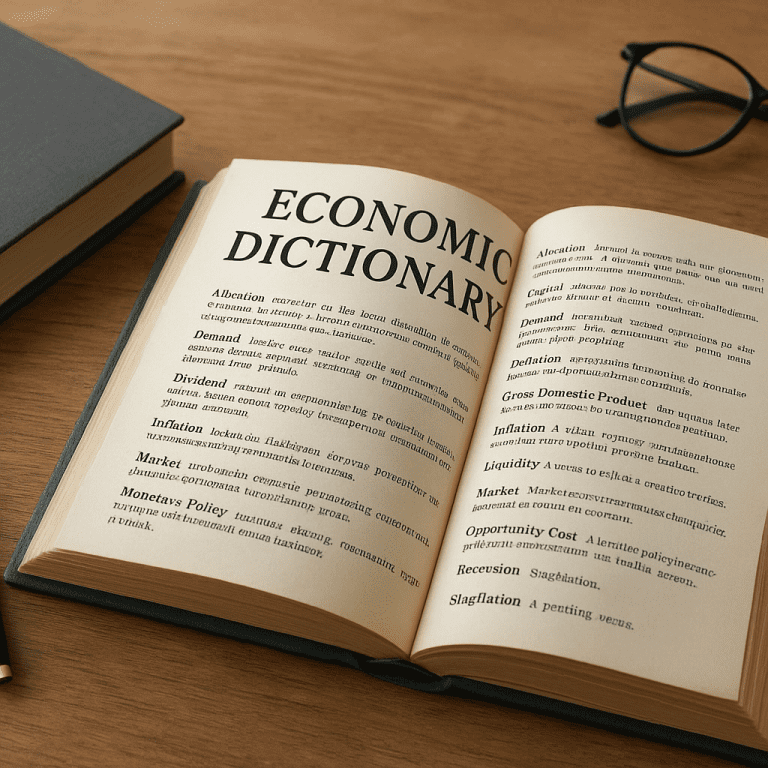 Słownik ekonomiczny – pojęcia i definicje