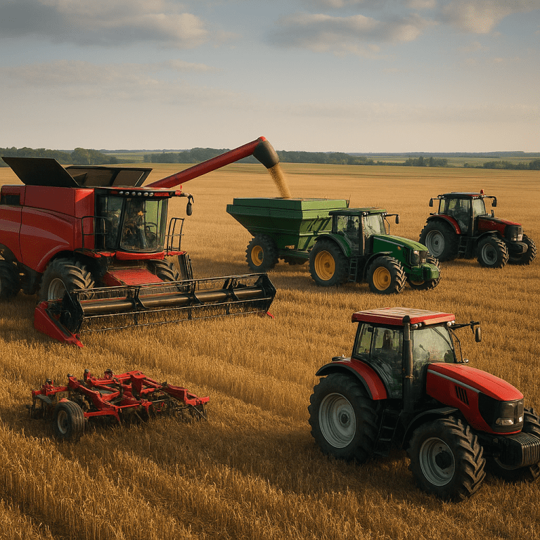 Agricultural machinery – types and uses